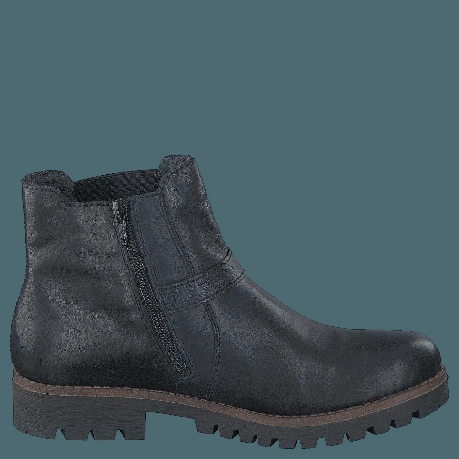 Rieker 78562-00 00 Black Grå Best