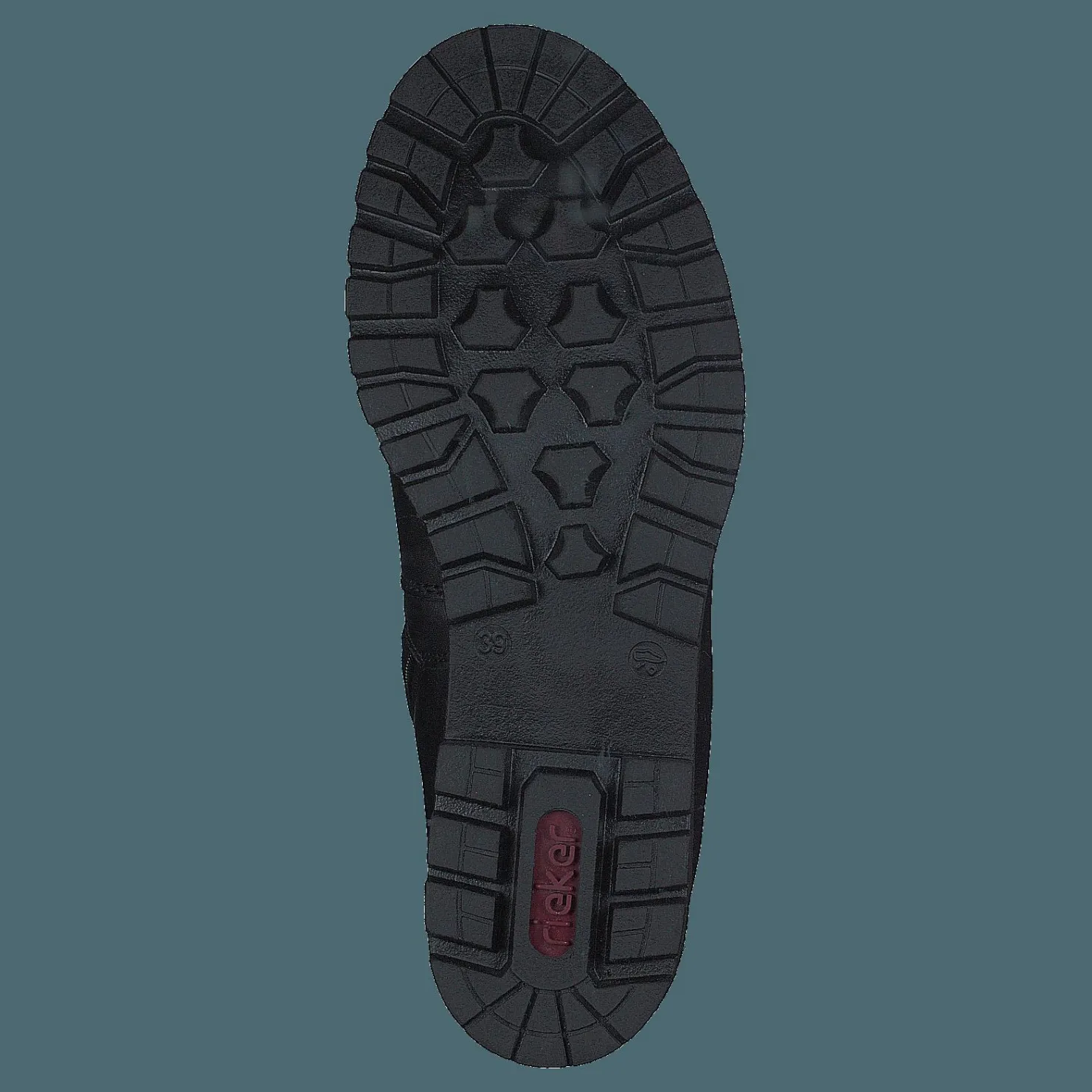 Rieker 78562-00 00 Black Grå Best