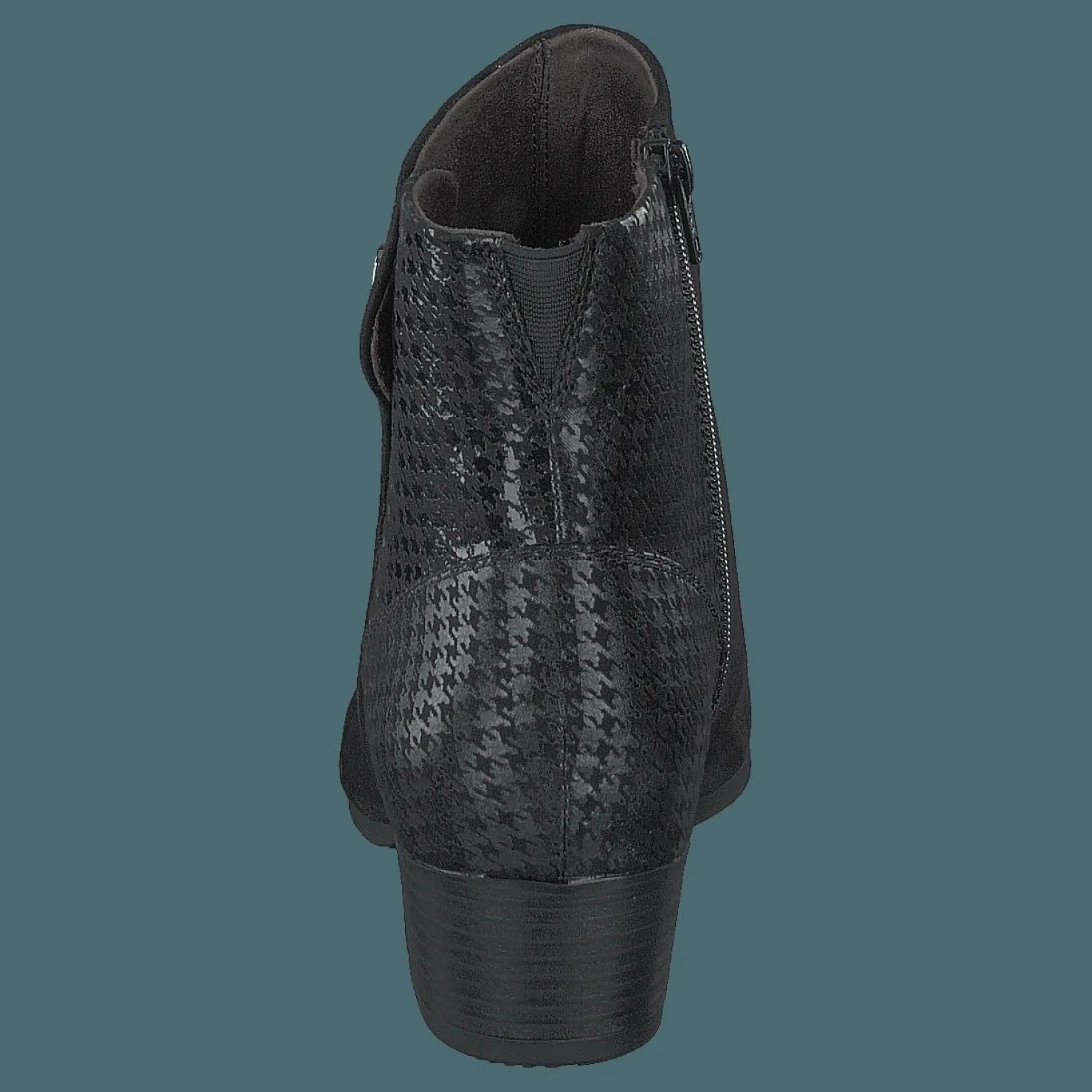 Jana 8-8-25374-25 009 Black /checkers Svart Clearance