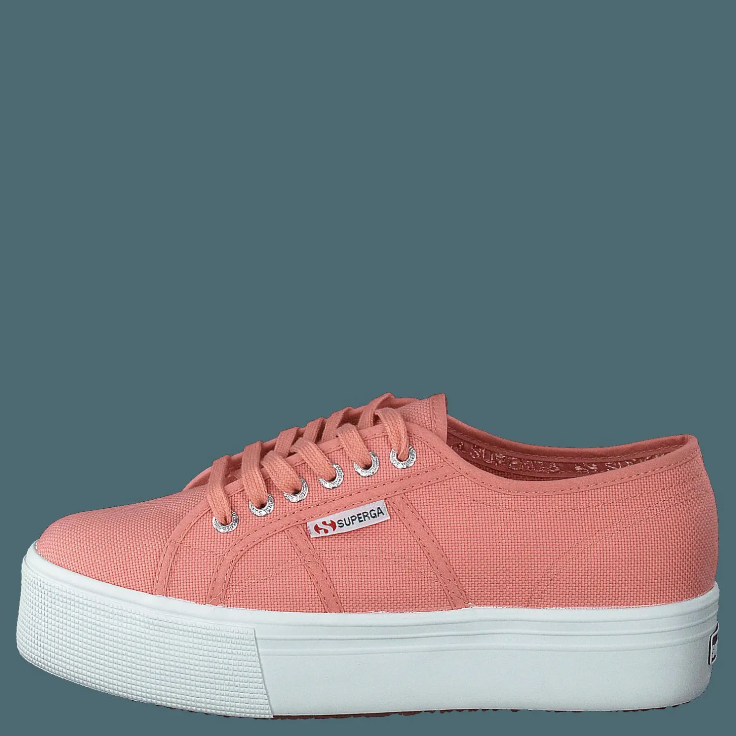 Superga 2790 Acotw Linea Rose Lobster Blå och Rosa Outlet