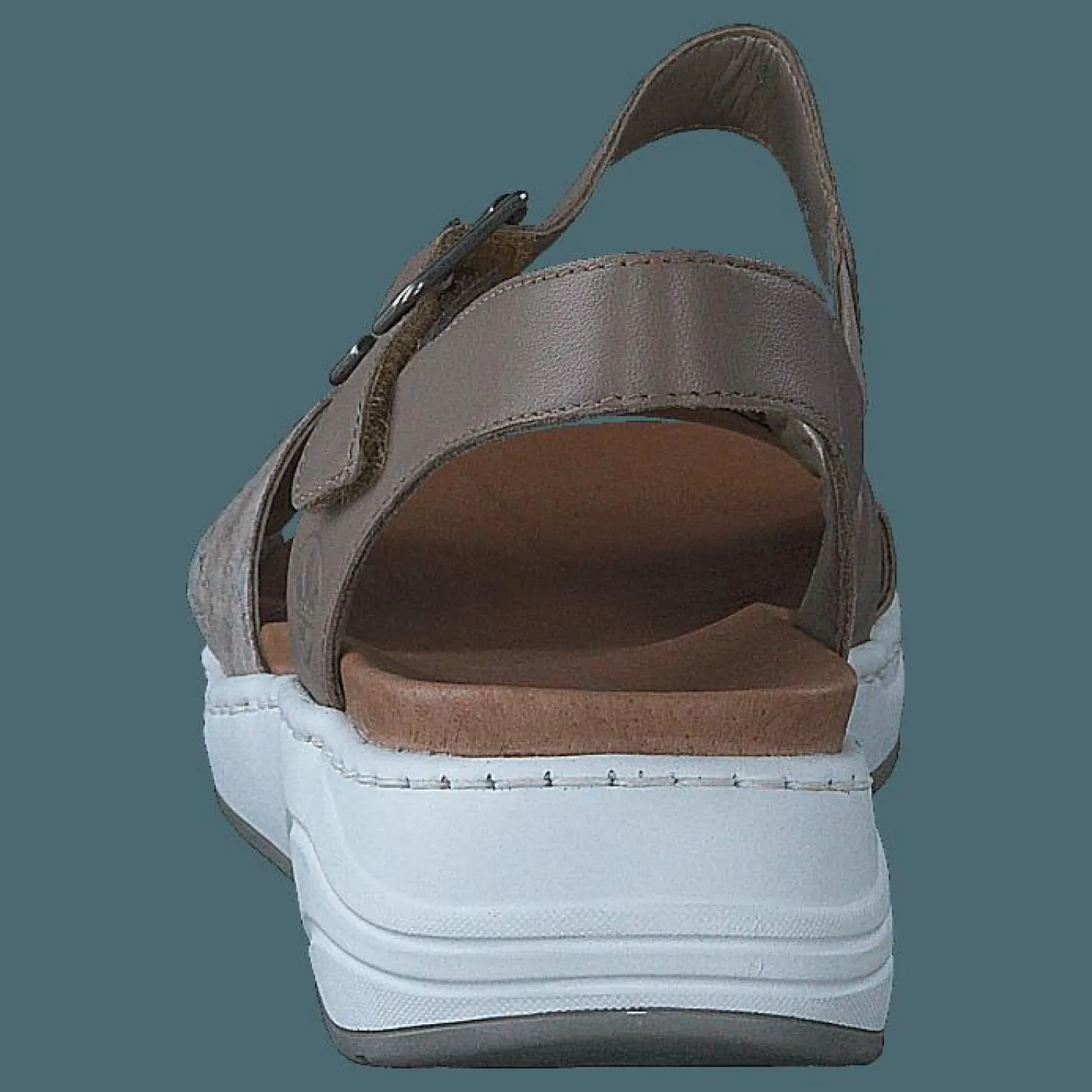 Rieker 64301 Beige Combination Brun och Beige Outlet