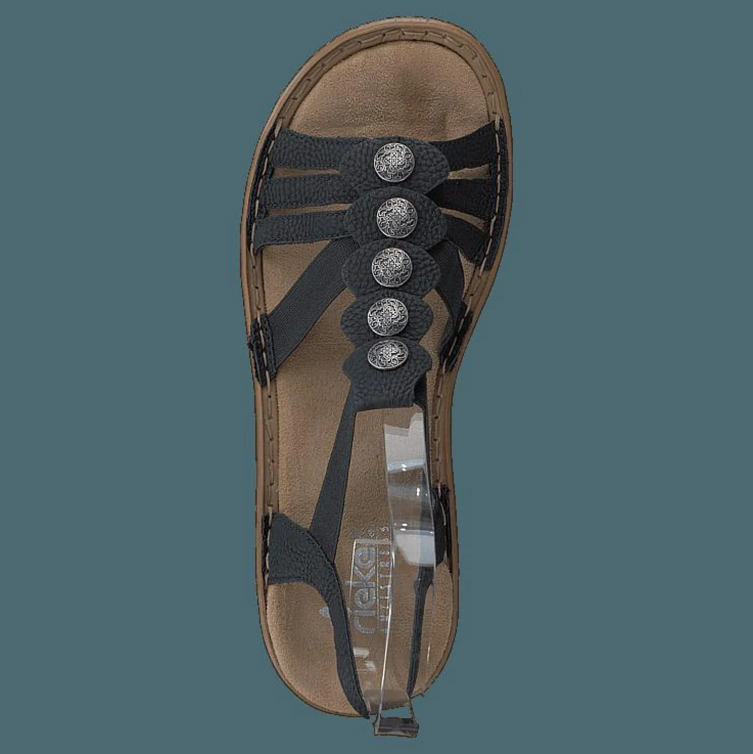 Rieker 62866-00 Black Svart Clearance