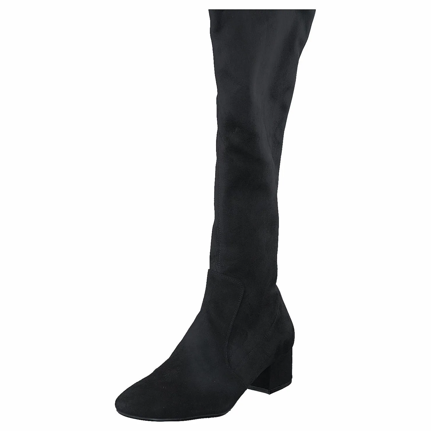 Billi Bi 500 Black Suede Stretch Black Svart Discount