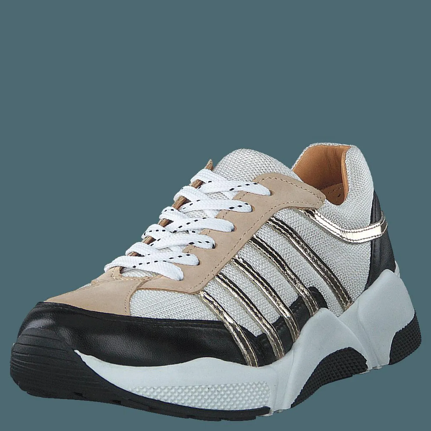 Billi Bi 4860-723 Black White Gold Guld och Vit Online