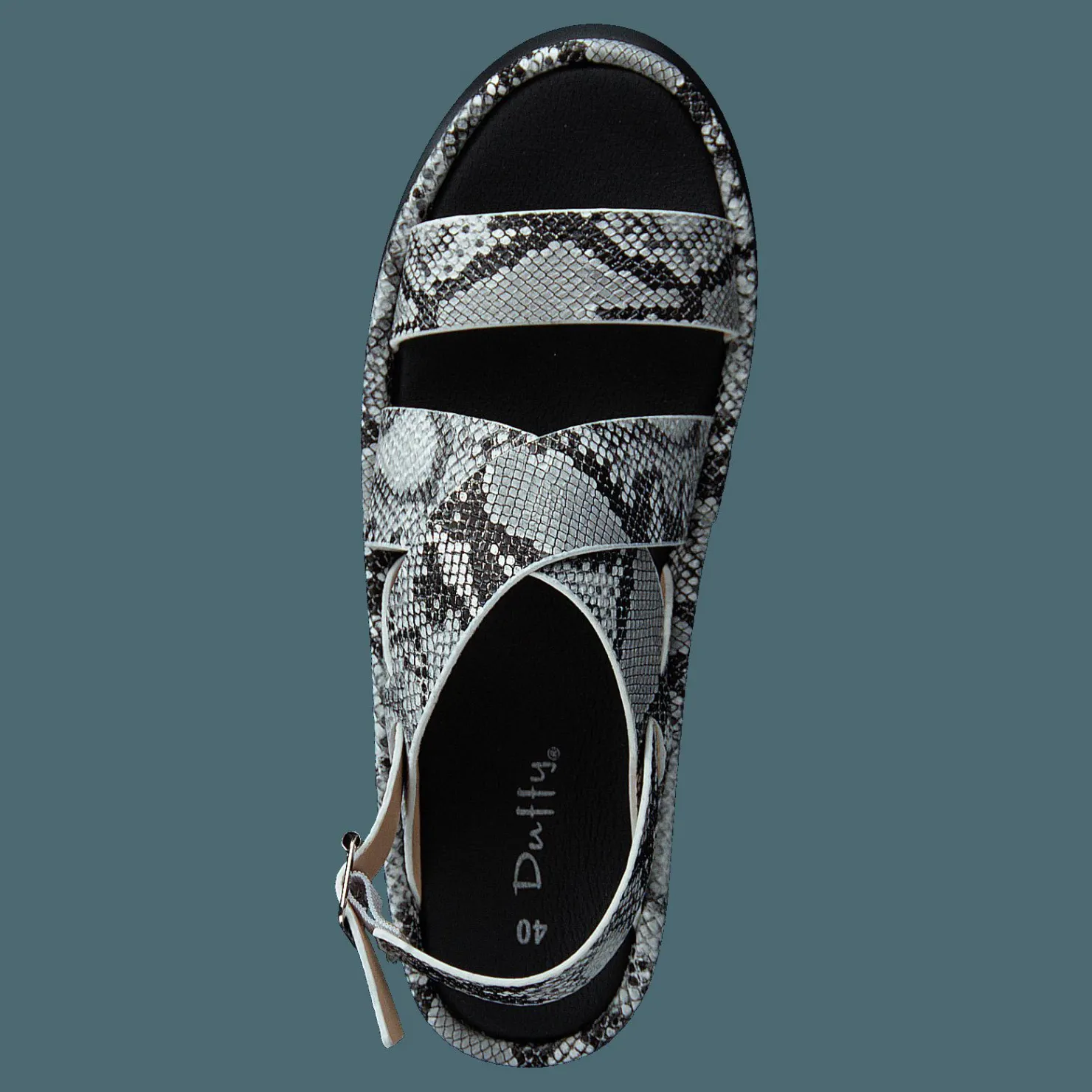 Duffy 97-09095 Black/white Grå Sale