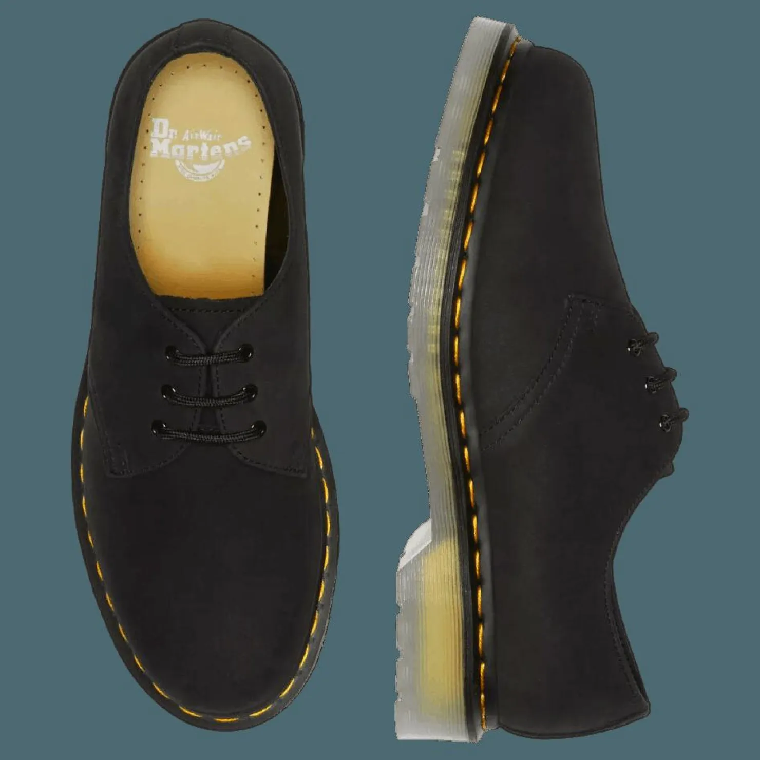 Dr Martens 1461 Iced Ii Black Buttersoft Black Svart Best