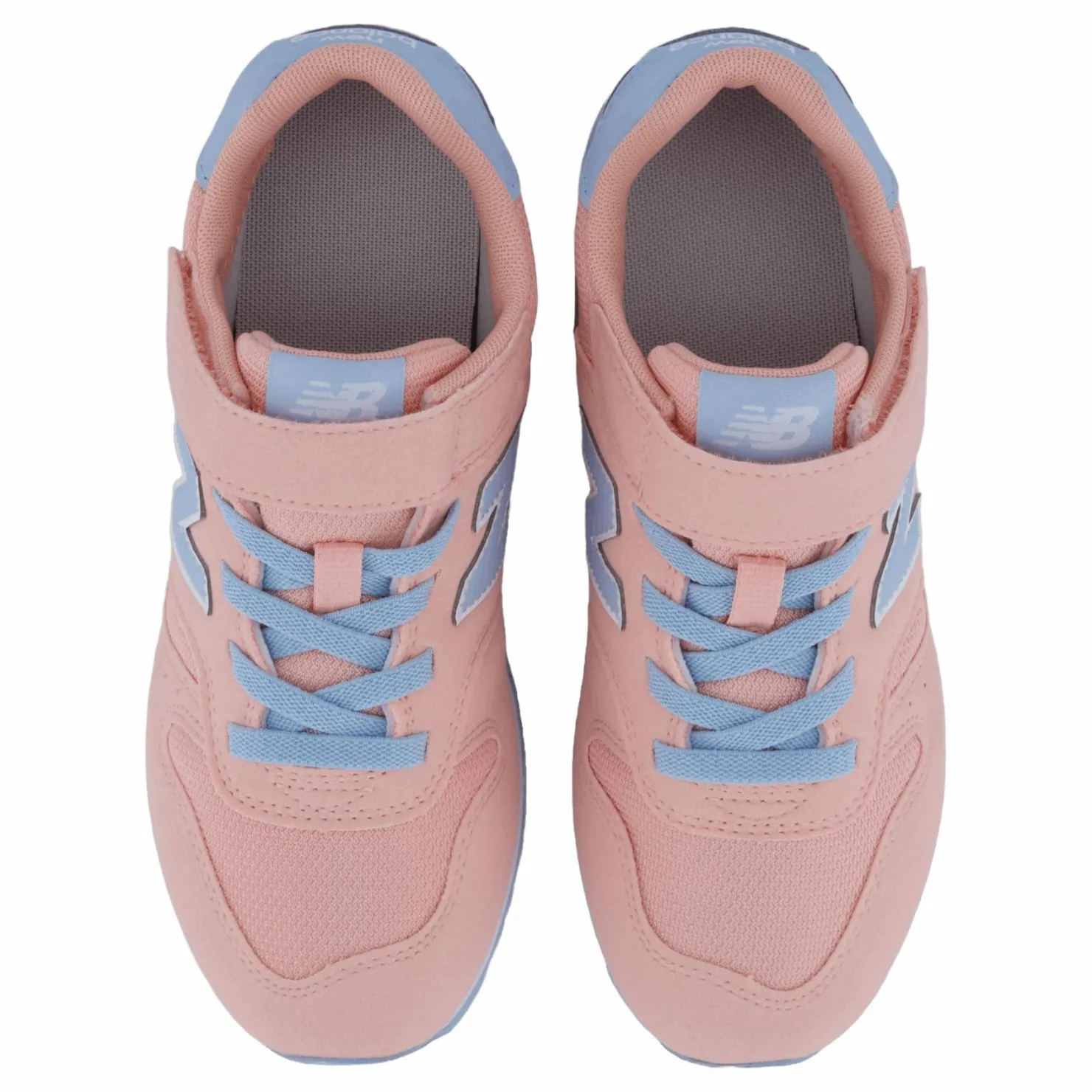 New Balance 373 Kids Bungee Lace With Hook Pink Rosa Clearance