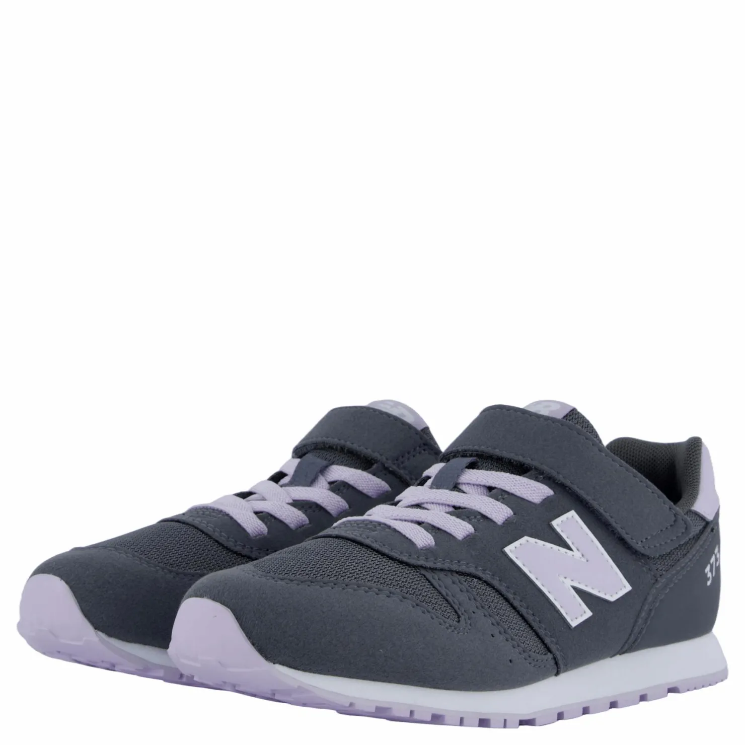 New Balance 373 Kids Bungee Lace With Hook Grey Grå Sale