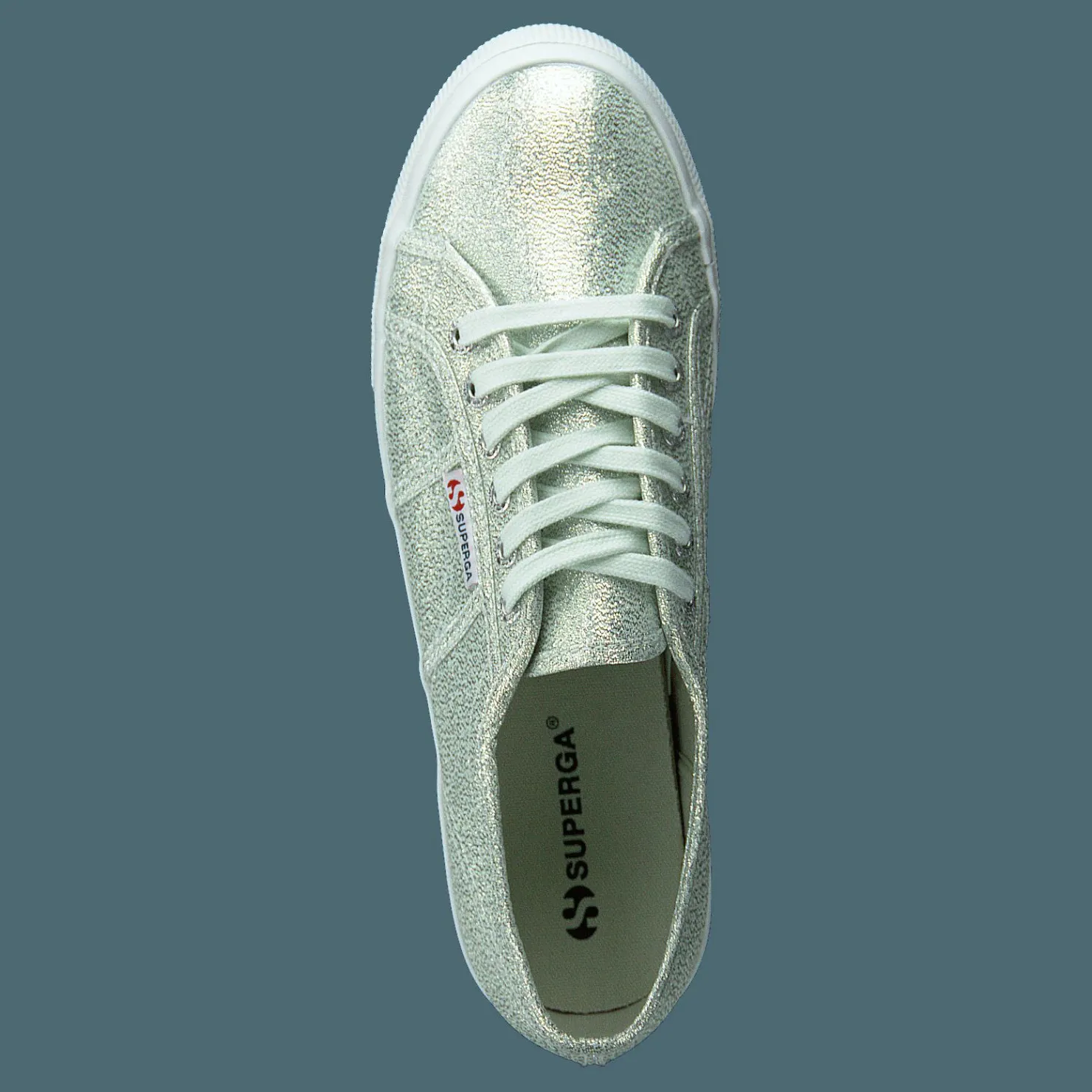 Superga 2730 Lamew Green Whisper Blå Hot