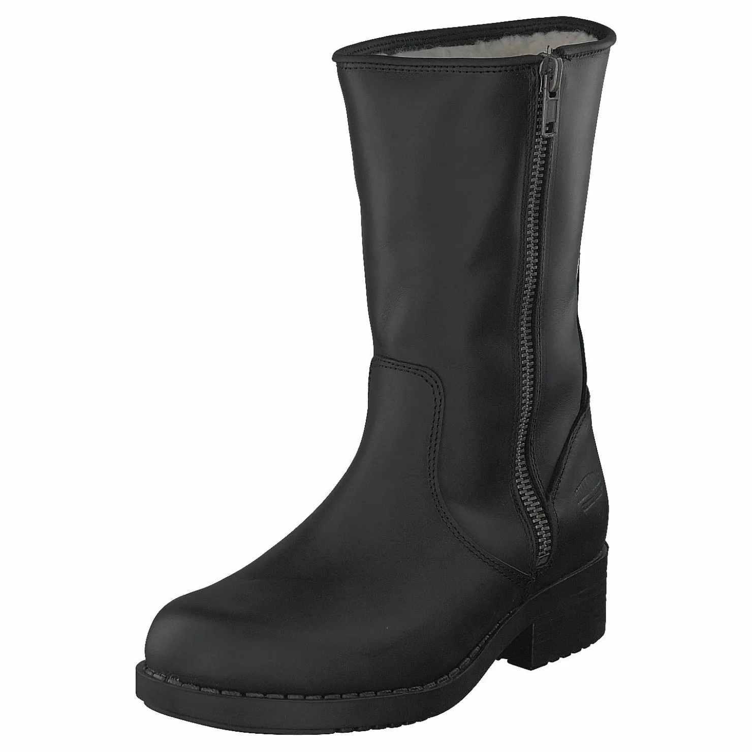 Johnny Bulls 250 Mid Zip Side Black Old Silver Silver och Svart Clearance