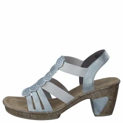Rieker 69702-60 Muschel Brun och Beige