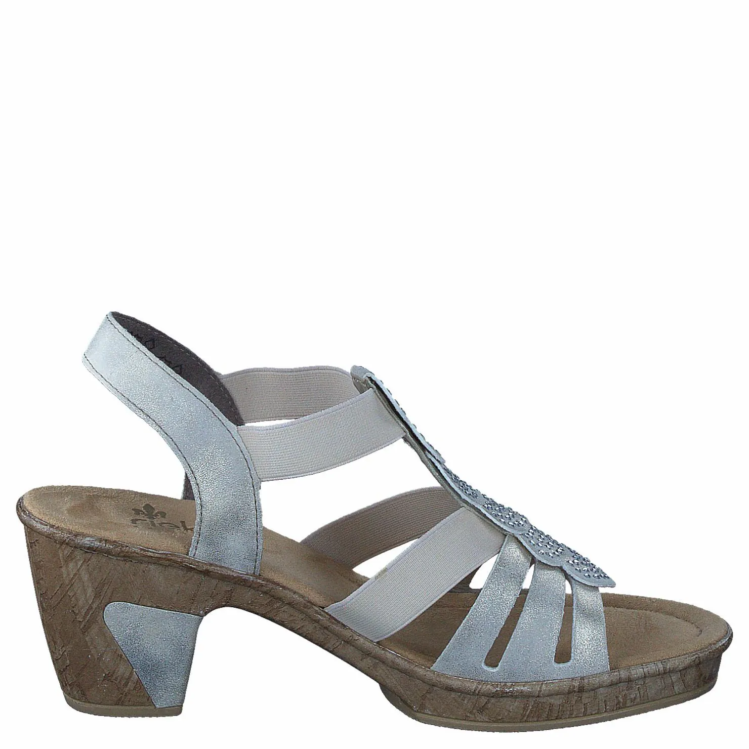 Rieker 69702-60 Muschel Brun och Beige