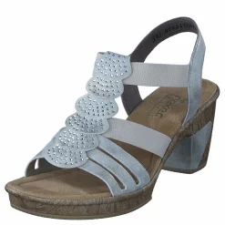 Rieker 69702-60 Muschel Brun och Beige