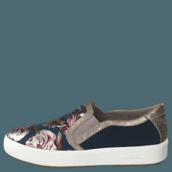 Jana 24709-22-824 Navy/flower Blå och Brun Hot
