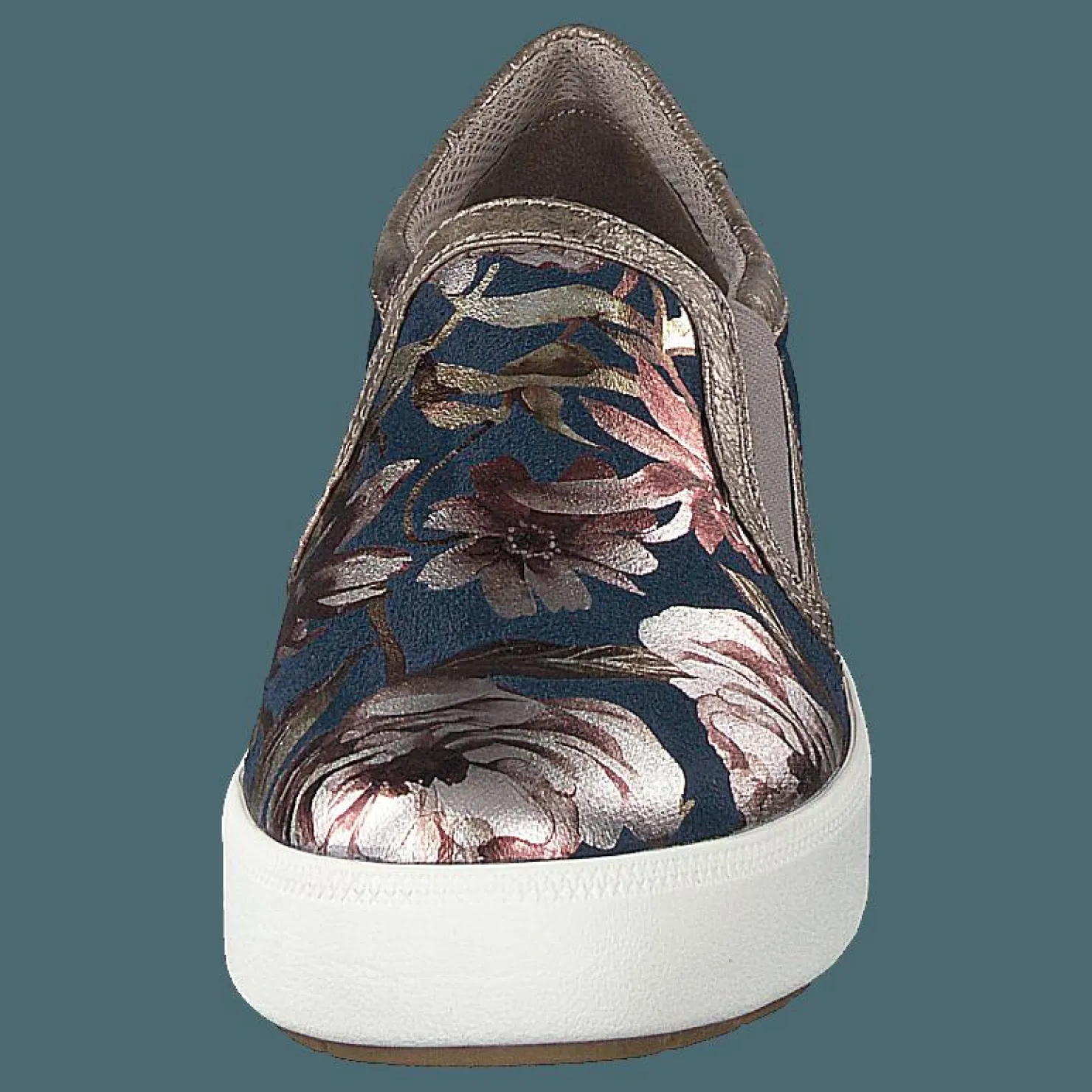 Jana 24709-22-824 Navy/flower Blå och Brun Hot