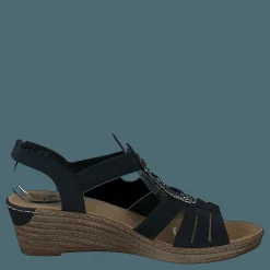 Rieker 62459-14 Pazifik Blå och Brun Clearance