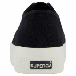 Superga 2740 Platform Adk Black/f Avor Adk Black/f Avorio Svart Clearance