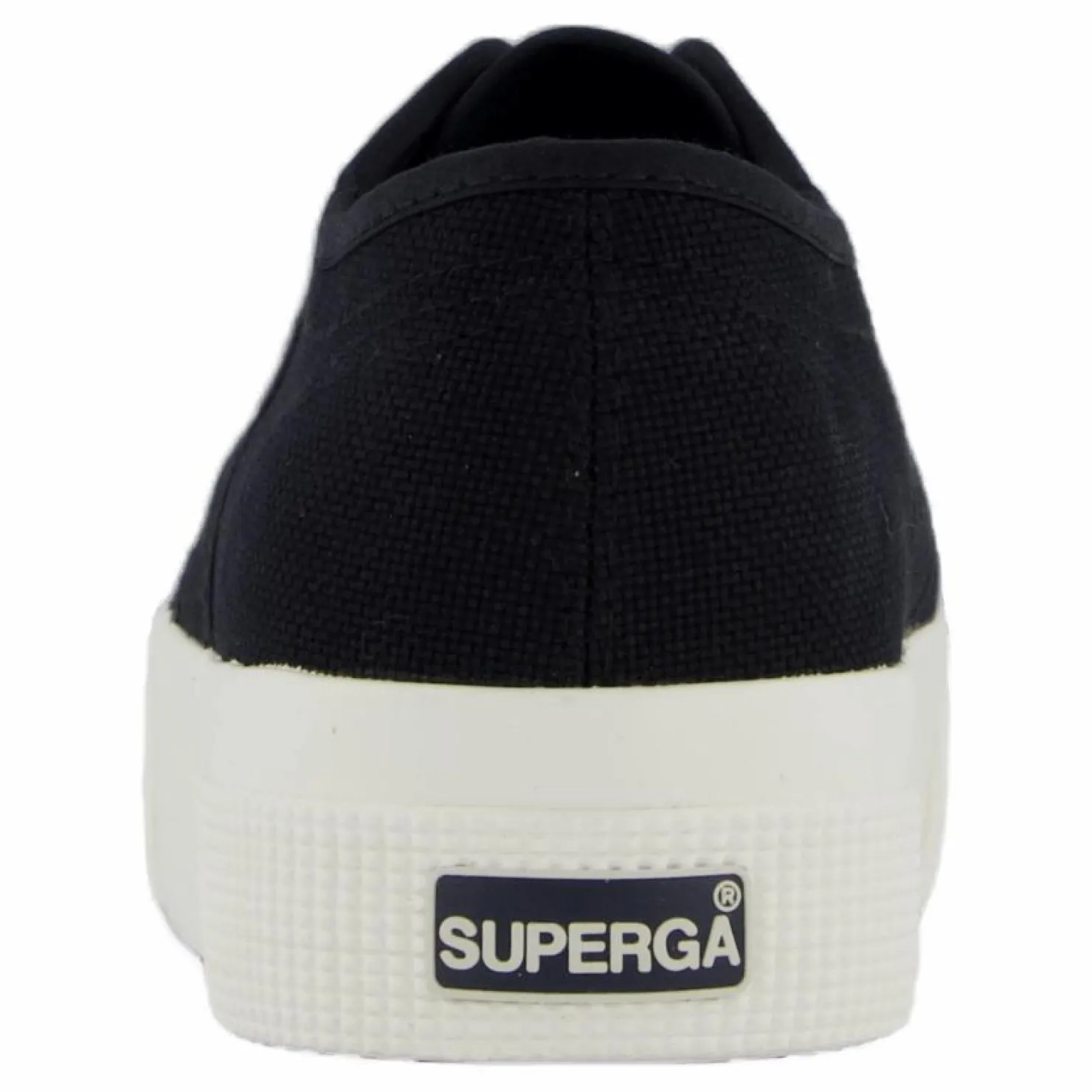 Superga 2740 Platform Adk Black/f Avor Adk Black/f Avorio Svart Clearance