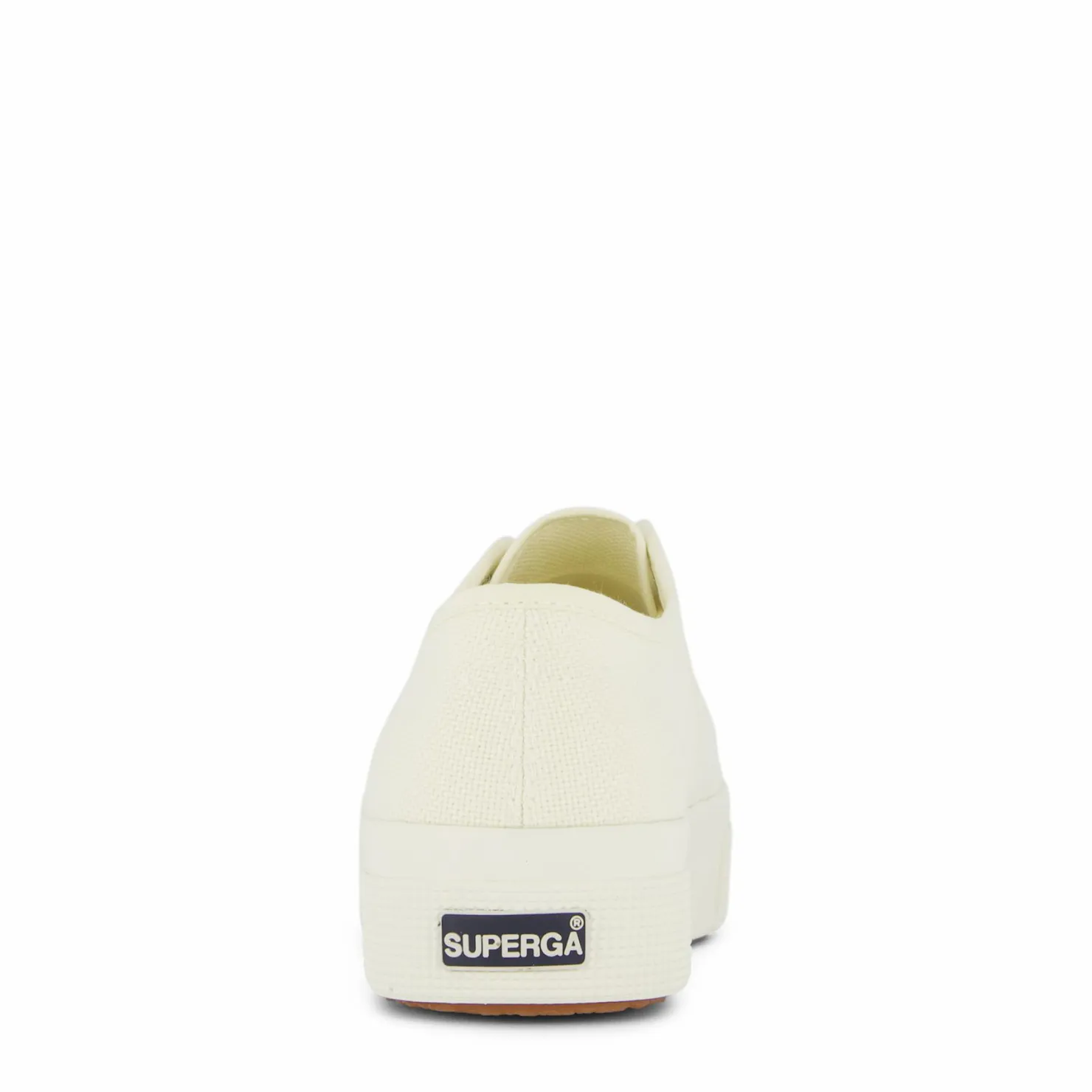 Superga 2740 Platform Akj Beigelt Eggshell Vit Sale