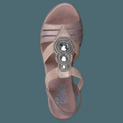 Rieker 62459-31 Rose Brun Best