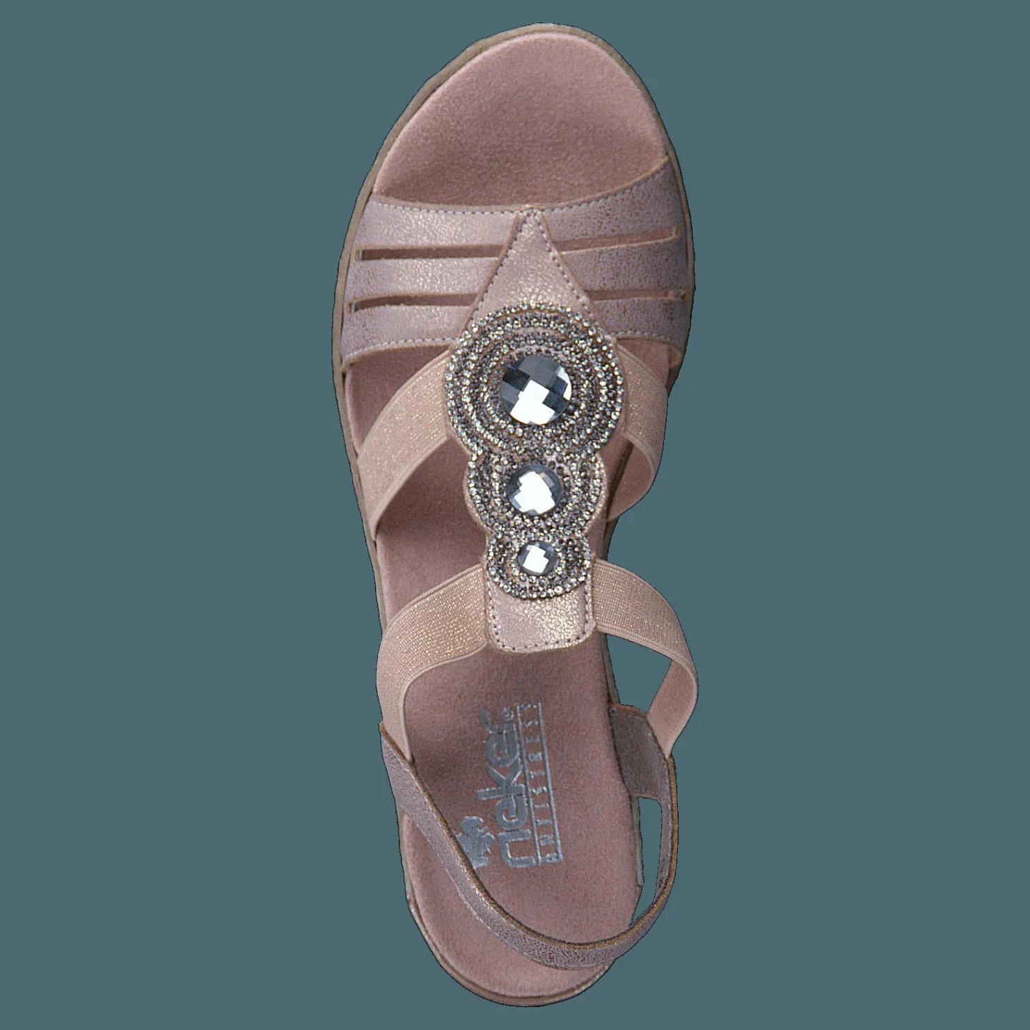 Rieker 62459-31 Rose Brun Best
