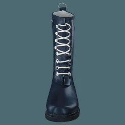 Ilse Jacobsen 3/4 Rubber Boots Indigo Blå New