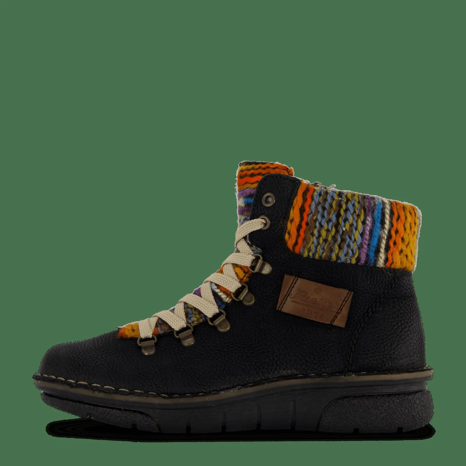 Rieker 73343-00 Schwarz Svart Sale