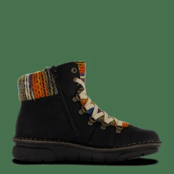 Rieker 73343-00 Schwarz Svart Sale