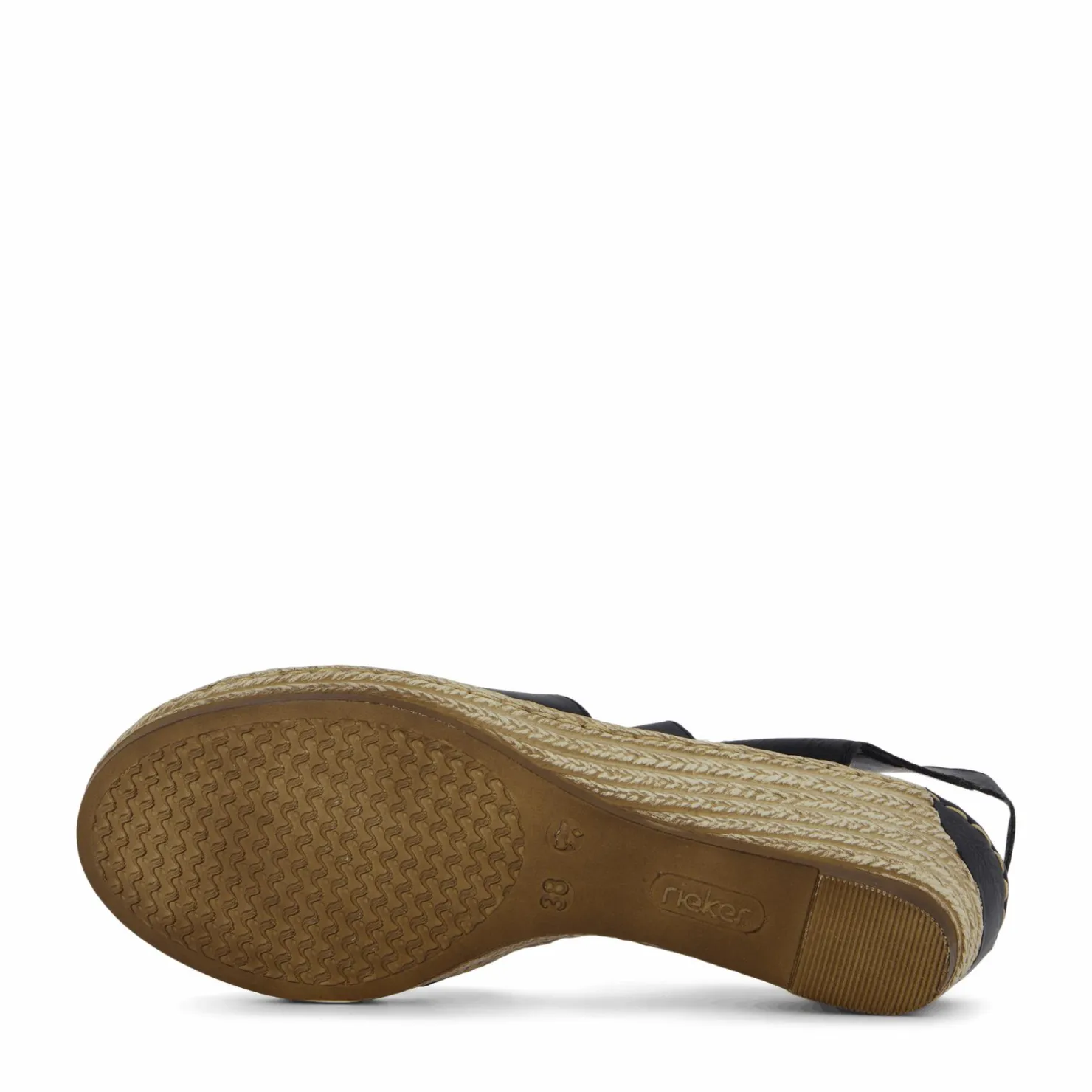 Rieker 62443-00 Schwarz Beige och Svart Best