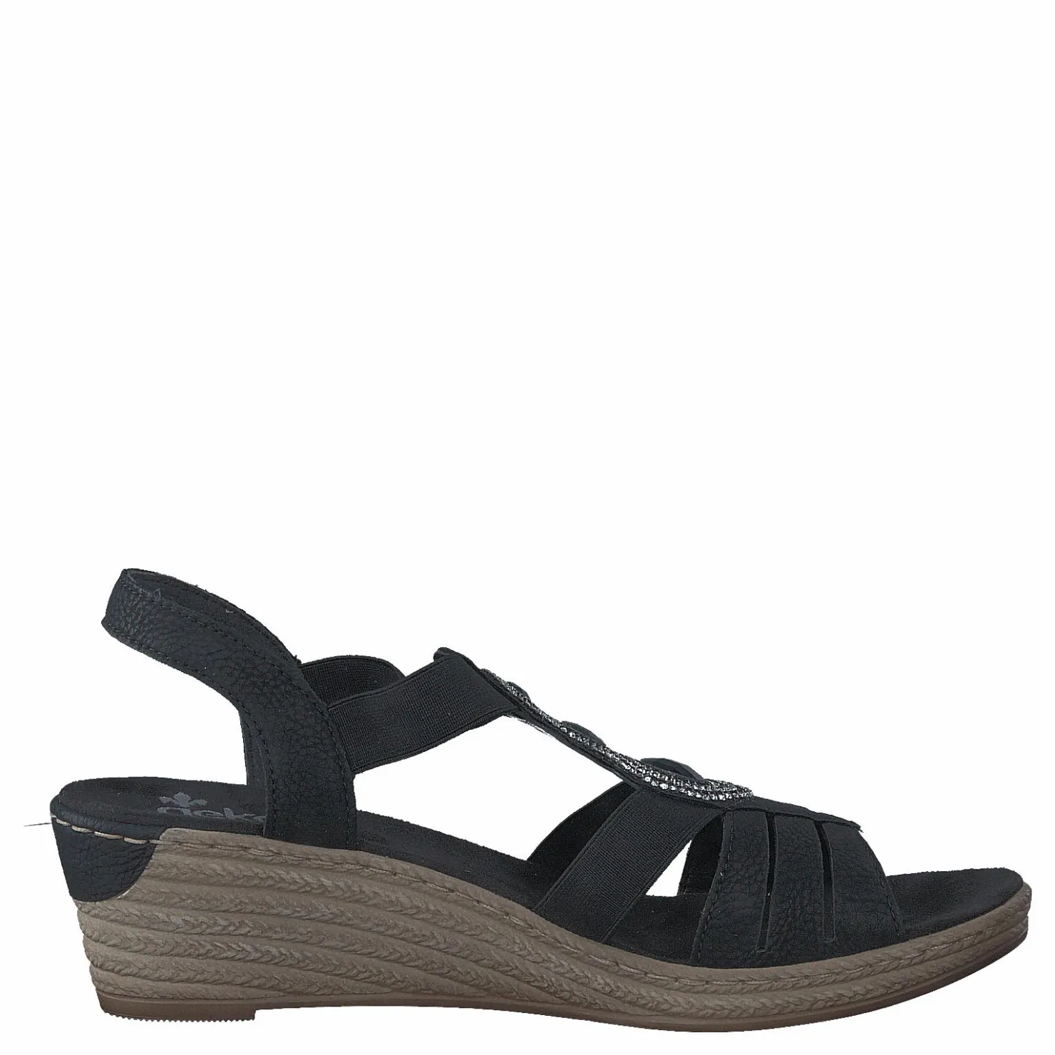Rieker 62459-00 Schwarz Brun och Svart Clearance
