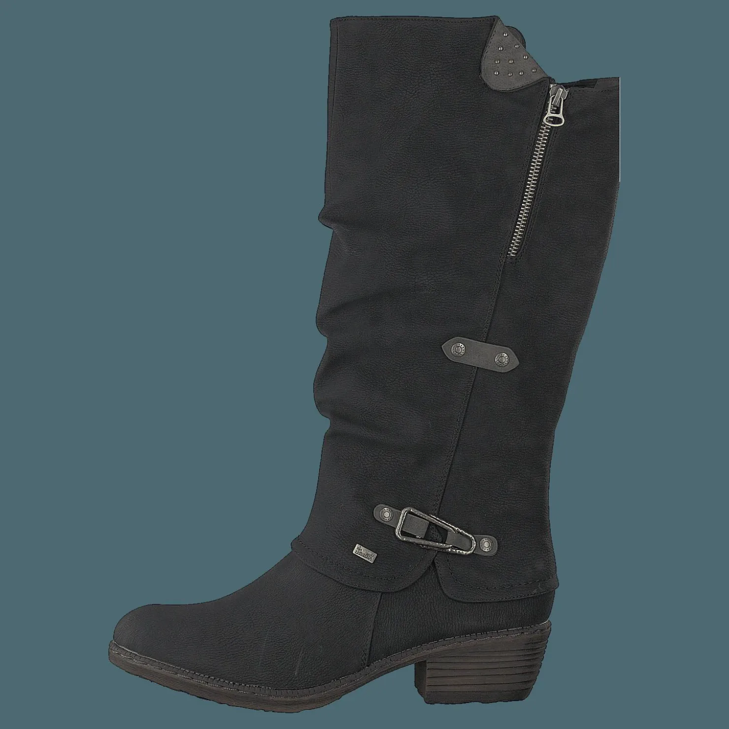 Rieker 93752-00 Schwarz Svart Outlet