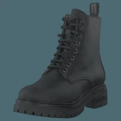 Johnny Bulls 952 Sp Black - Oiled Leather Black Svart Outlet