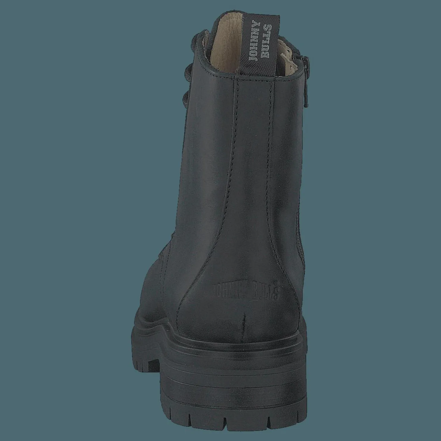 Johnny Bulls 952 Sp Black - Oiled Leather Black Svart Outlet