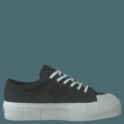 Superga 2631 Stripe Platform Blk-wht Avorio Svart Discount