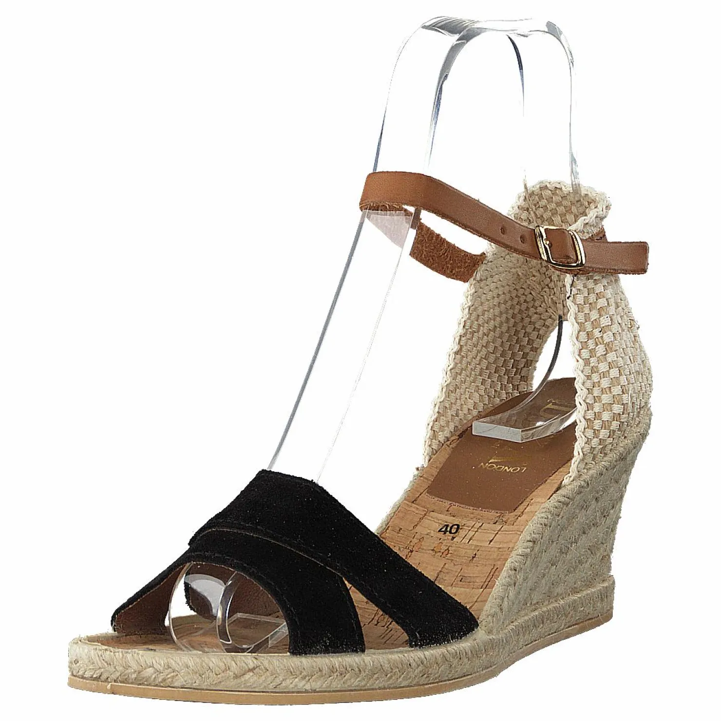 Donna Girl 6533-01 Svart Beige och Brun Hot