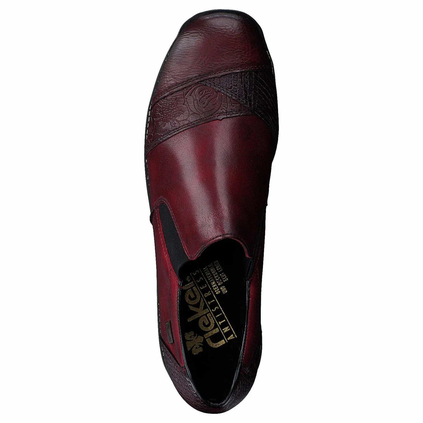 Rieker 44251-35 Vinorosso Röd