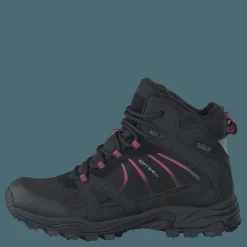 Polecat 430-4401 Waterproof Warm Lined Black/Fuchsia ICE-Tech Studs Svart Best