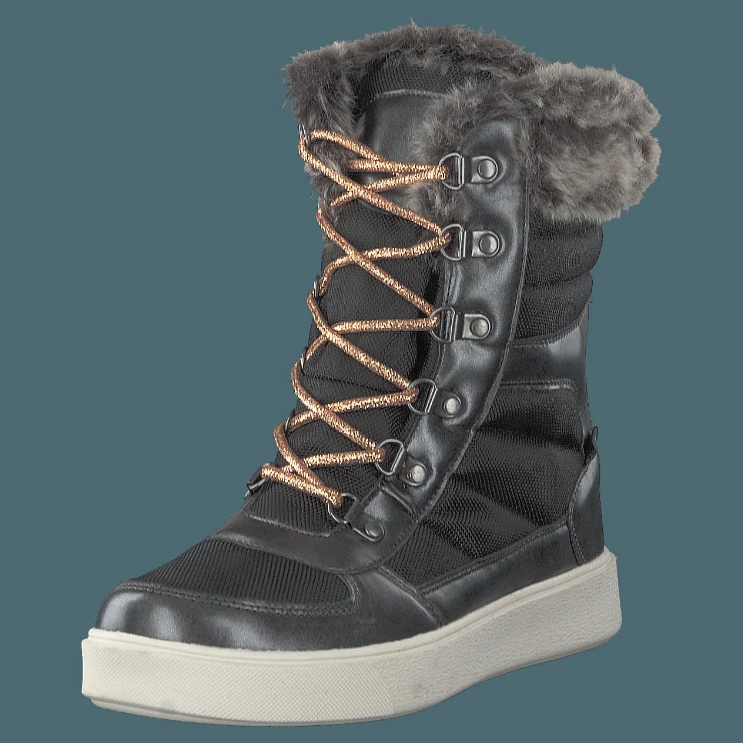 Gulliver 435-0504 Waterproof Warm Lined Black Grå New