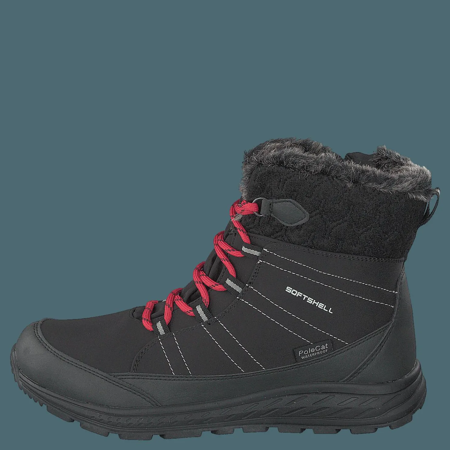 Polecat 430-9103 Waterproof Warm Lined Black Grå och Svart Clearance