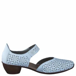 Rieker 43711-80 Weiss Blå New