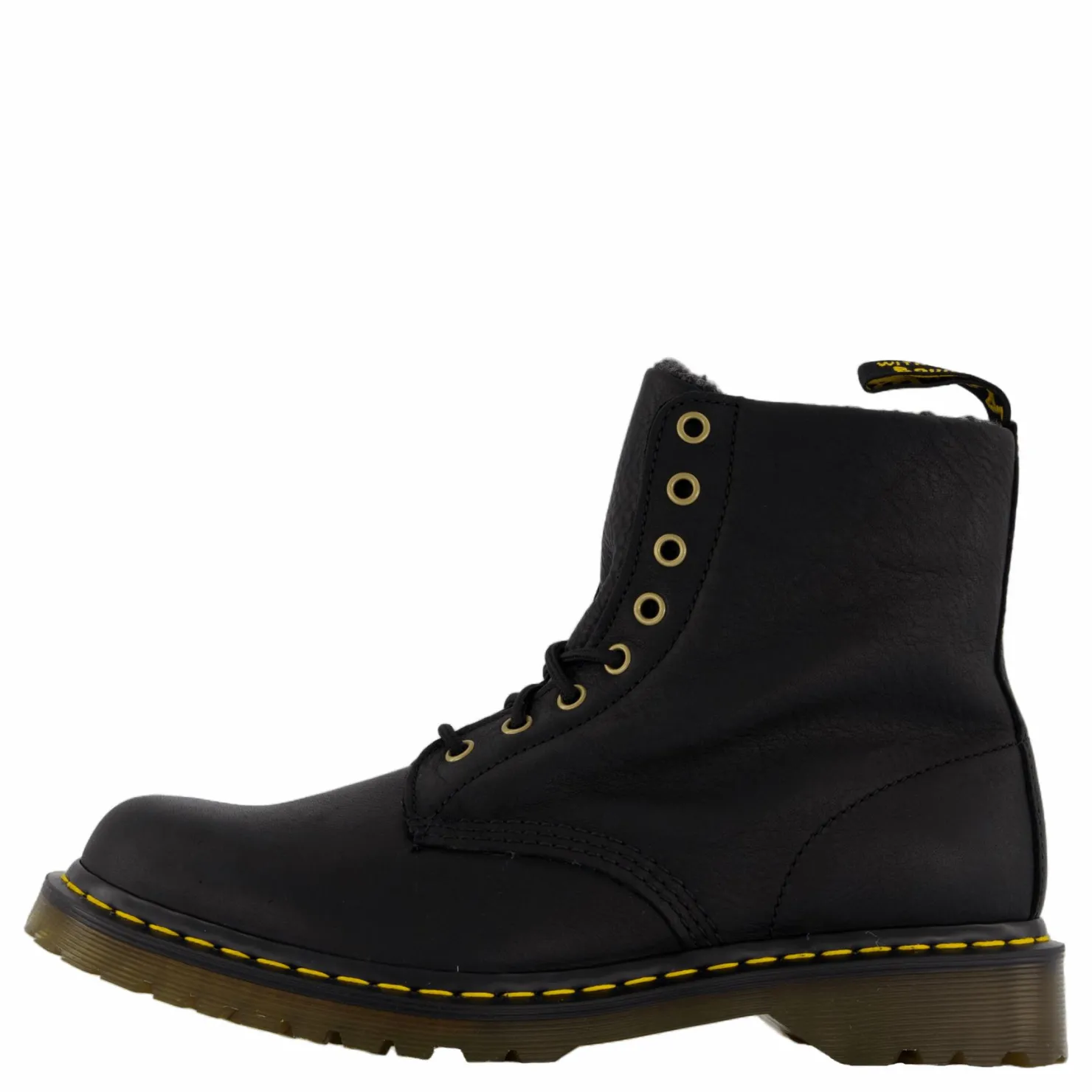 Dr Martens 1460 Wl Black Grizzly Svart Sale