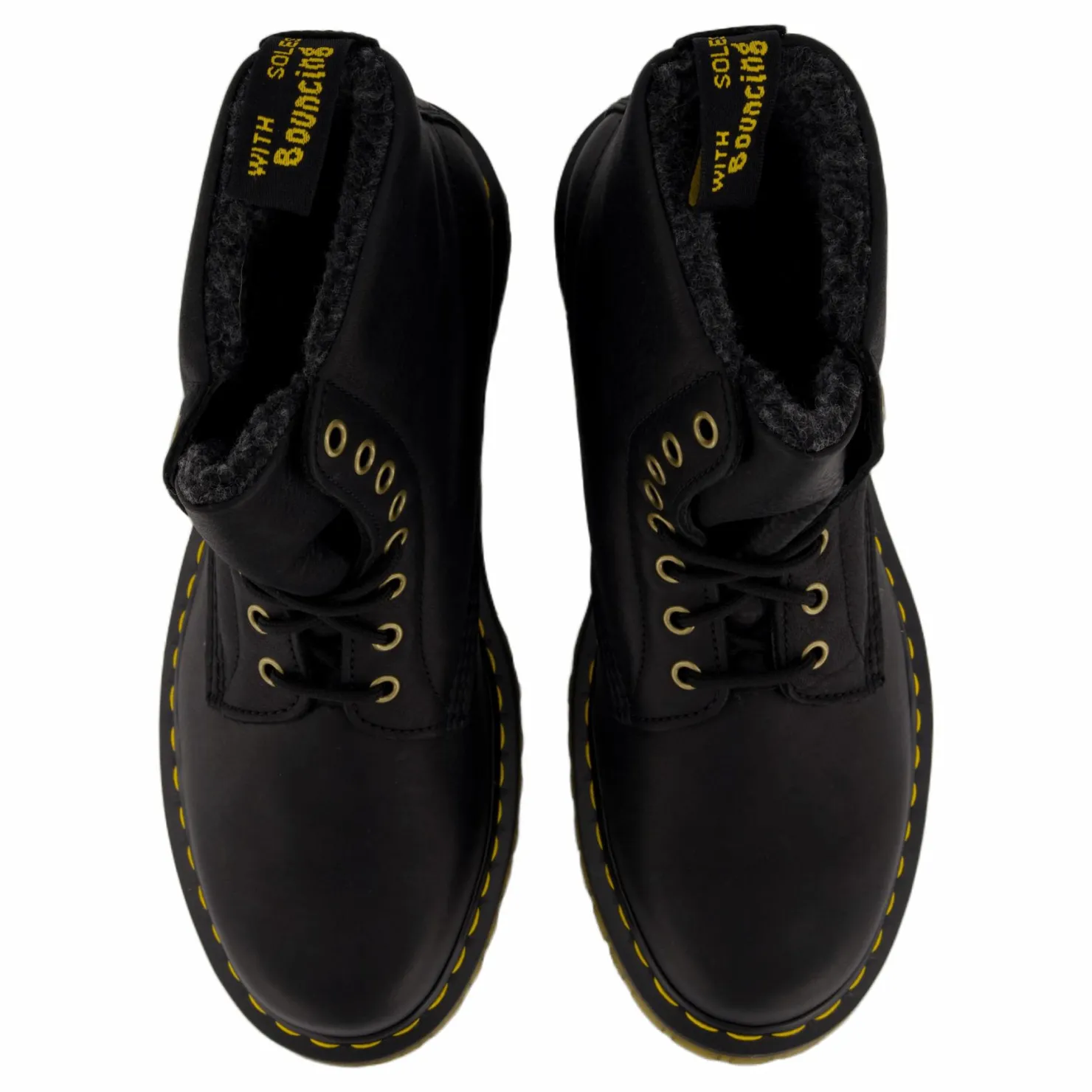 Dr Martens 1460 Wl Black Grizzly Svart Sale