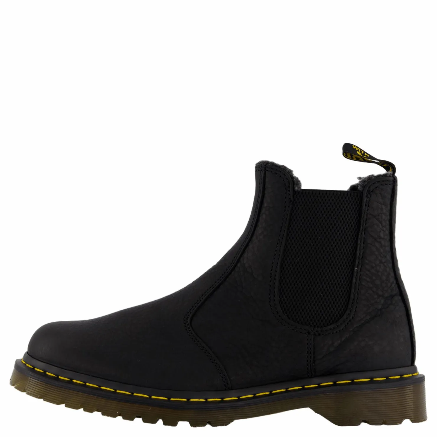 Dr Martens 2976 Wl Black Grizzly Svart Online