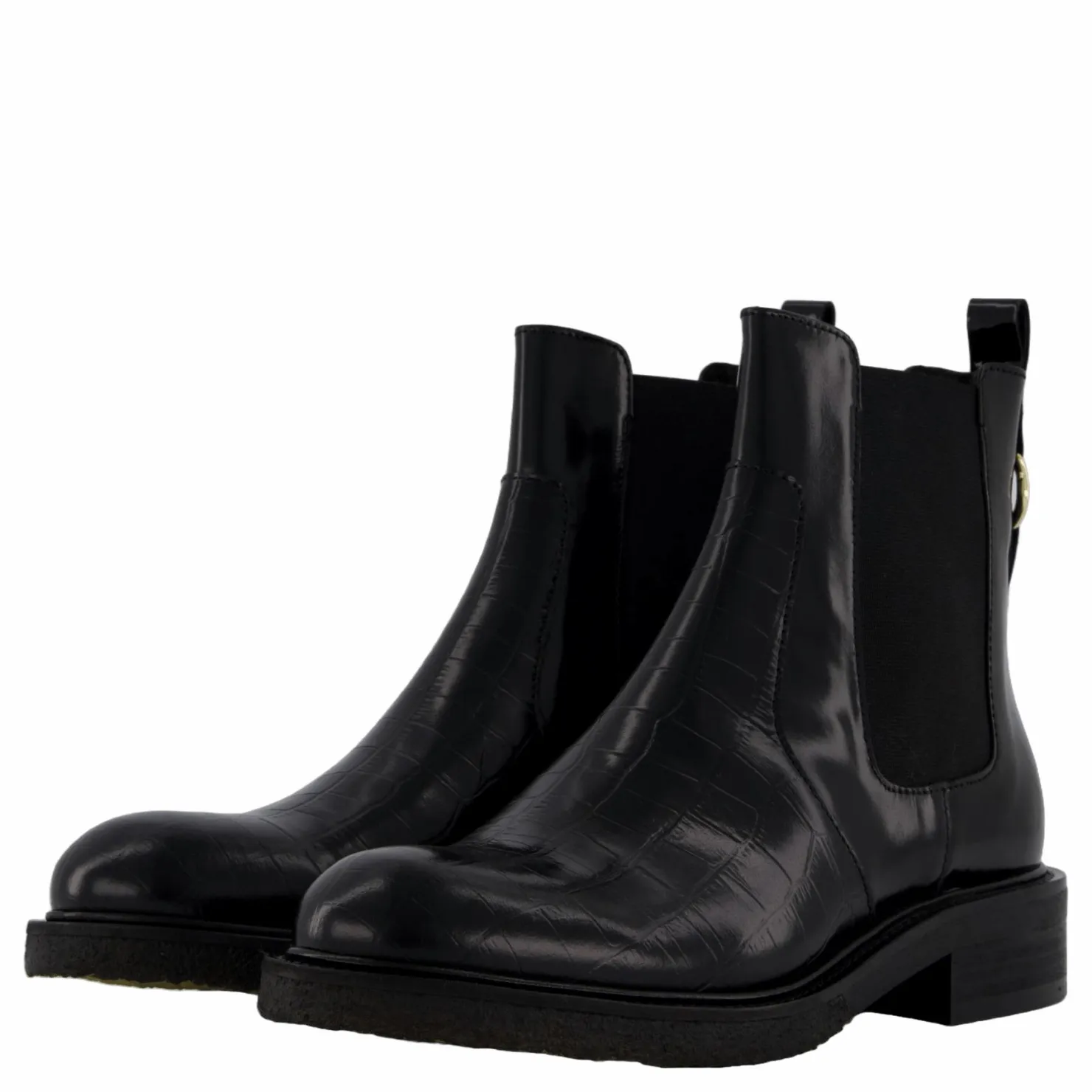 Billi Bi A7103 Black Croco Comb. 20 Svart Hot