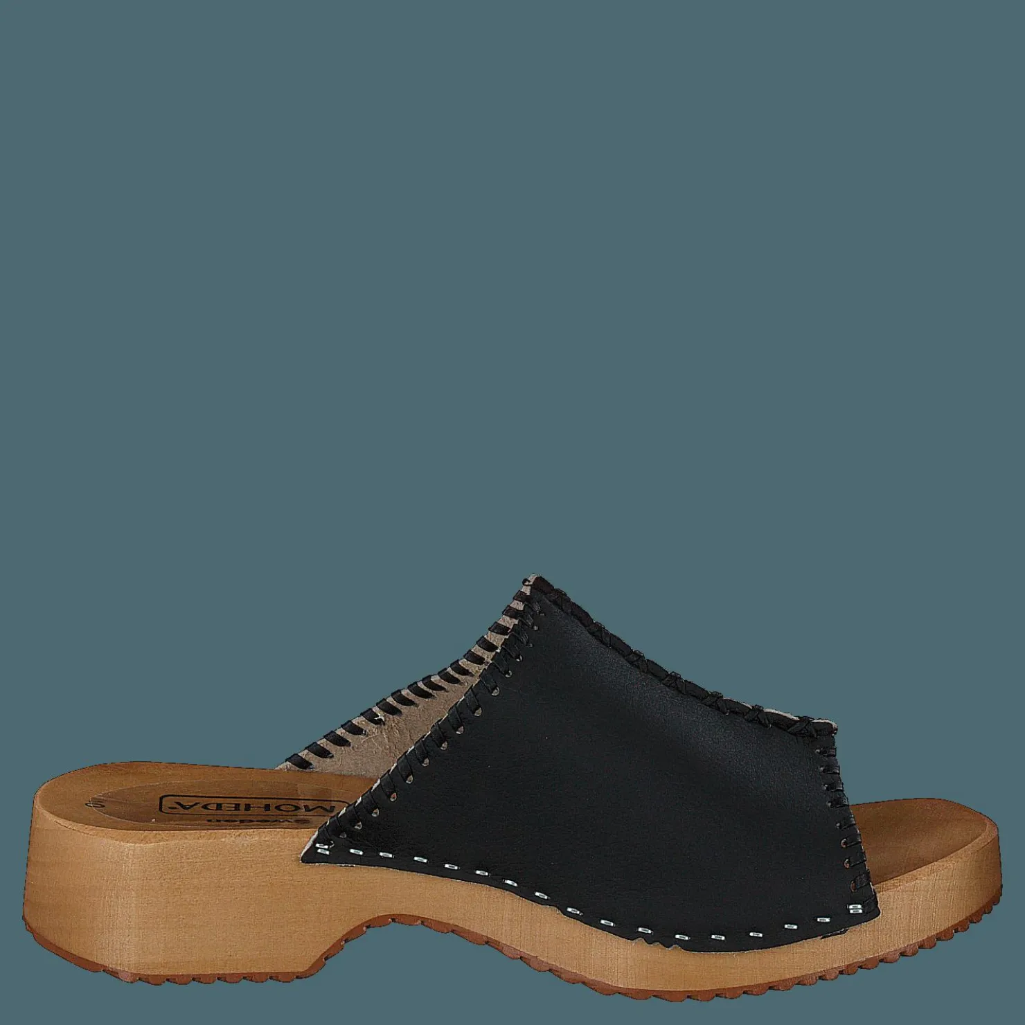 Mohedatoffeln Adele Black Brun och Svart Outlet