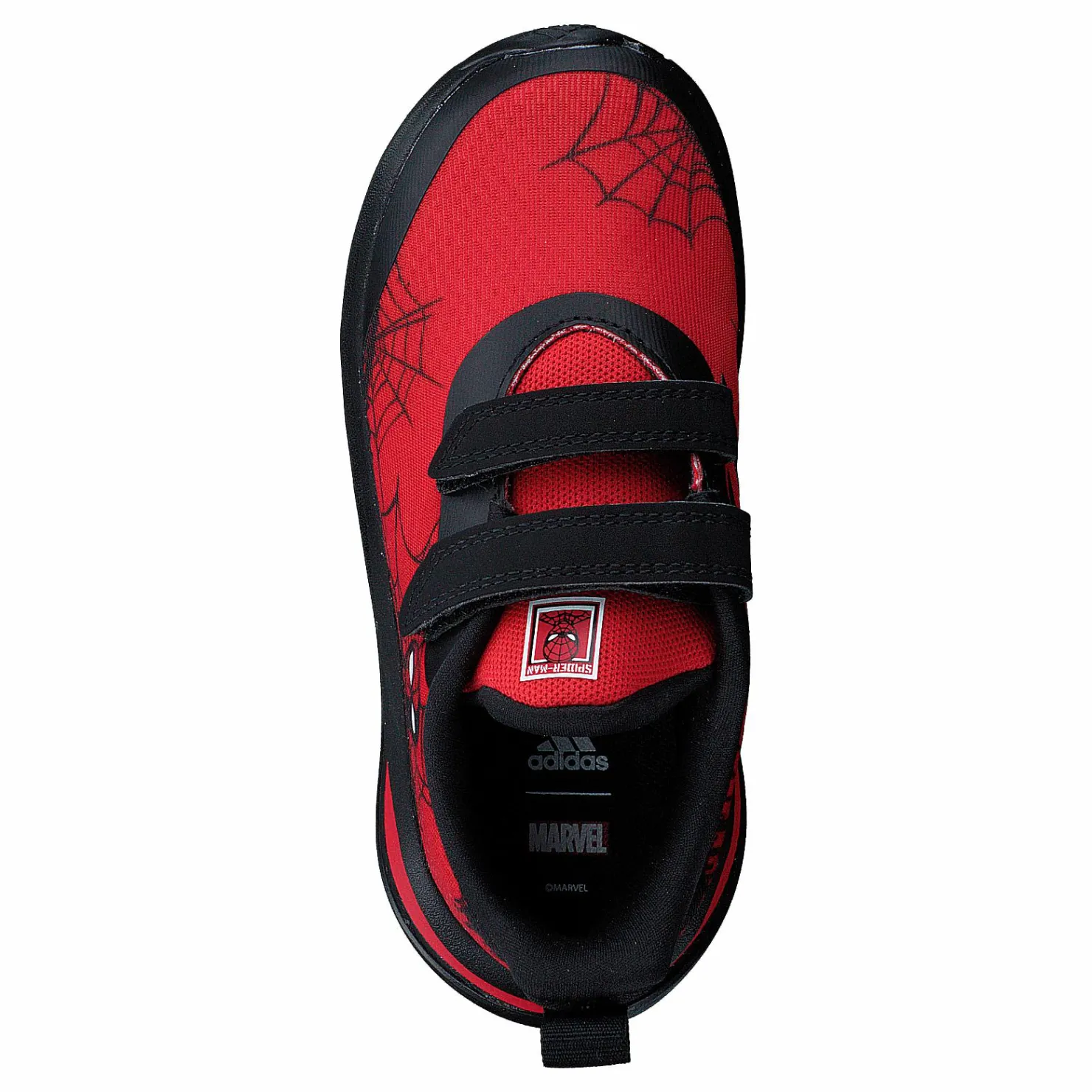 adidas x Marvel Spider-Man Fortarun Shoes Vivid Red / Core Black / Cloud White Röd Clearance