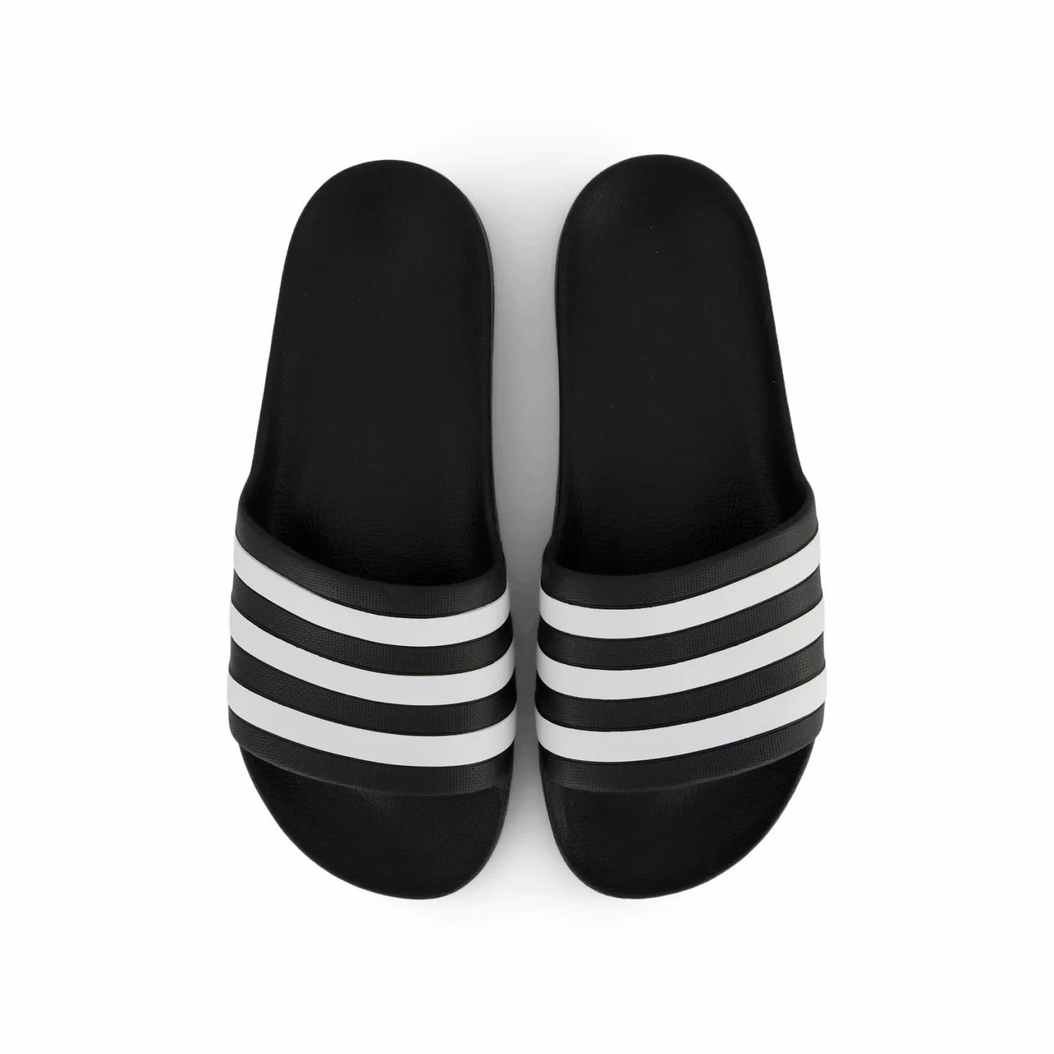 adidas Adilette Aqua Slides Core Black / Cloud White / Core Black Svart Sale