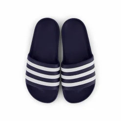 adidas Adilette Aqua Slides Dark Blue / Cloud White / Dark Blue Blå Discount