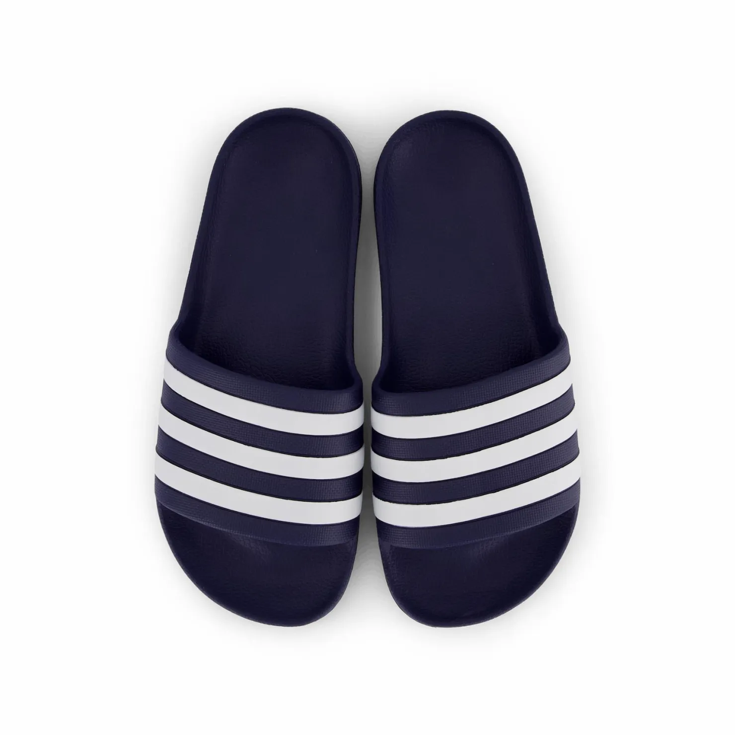 adidas Adilette Aqua Slides Dark Blue / Cloud White / Dark Blue Blå Discount