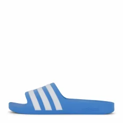 adidas Adilette Aqua Slides Kids Blue Burst / Cloud White / Blue Burst Blå